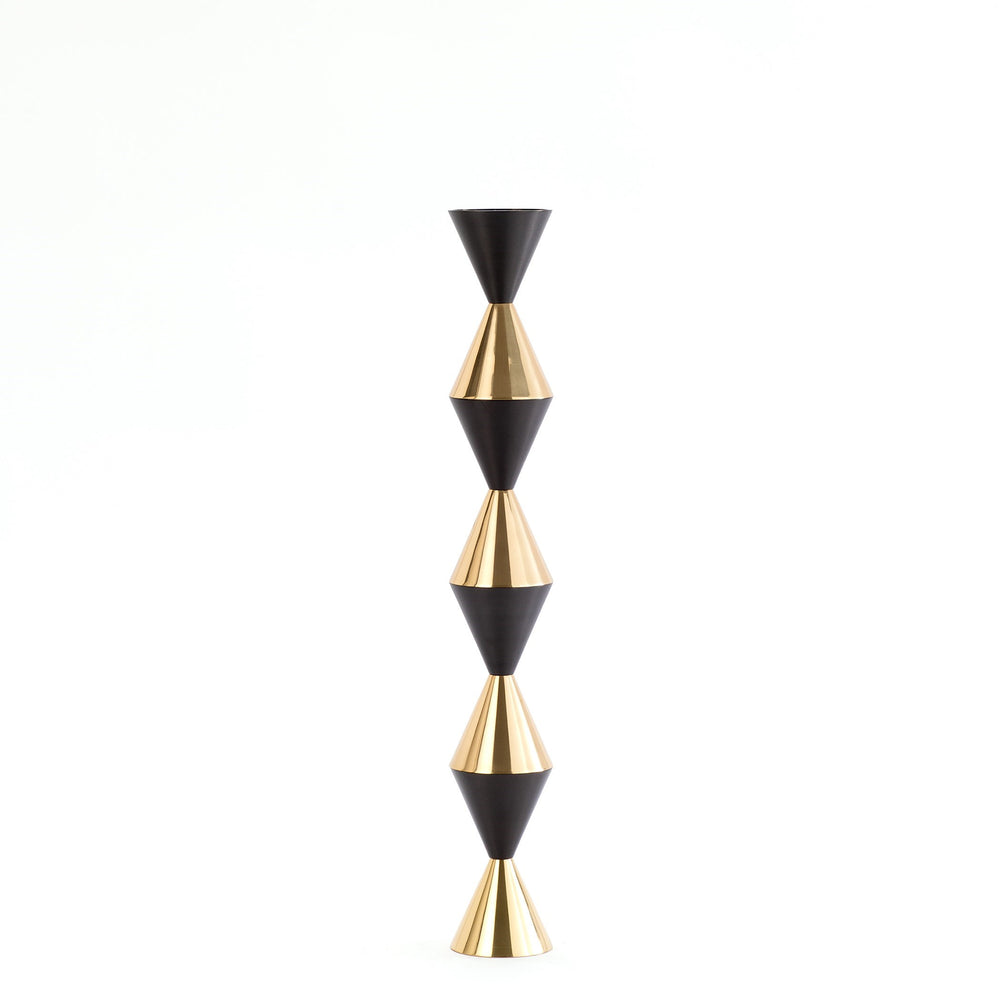 Italian Diamond Candle Holder