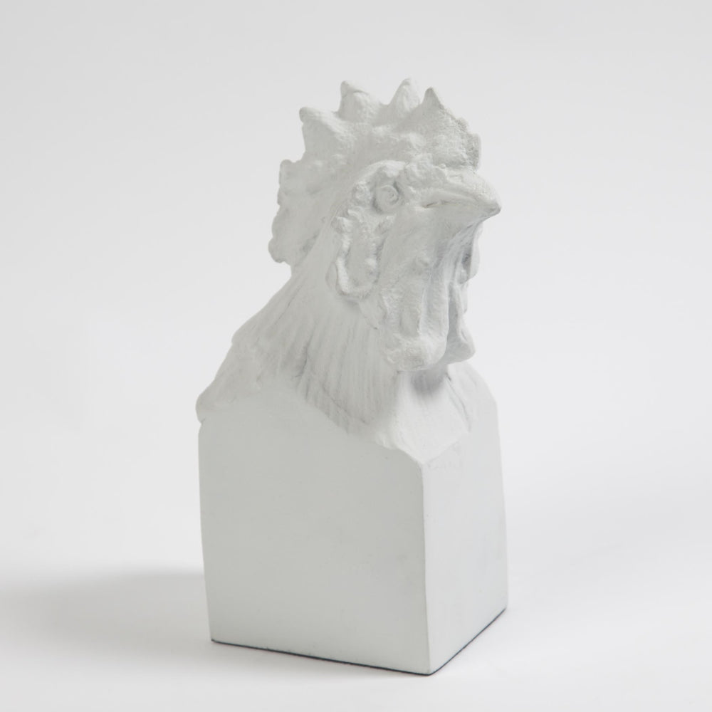Rooster Head Matte blanc