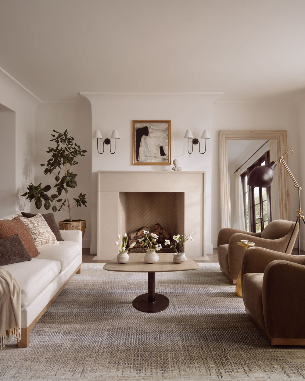 Wyatt Stone / Beige Rug (WYA-06)