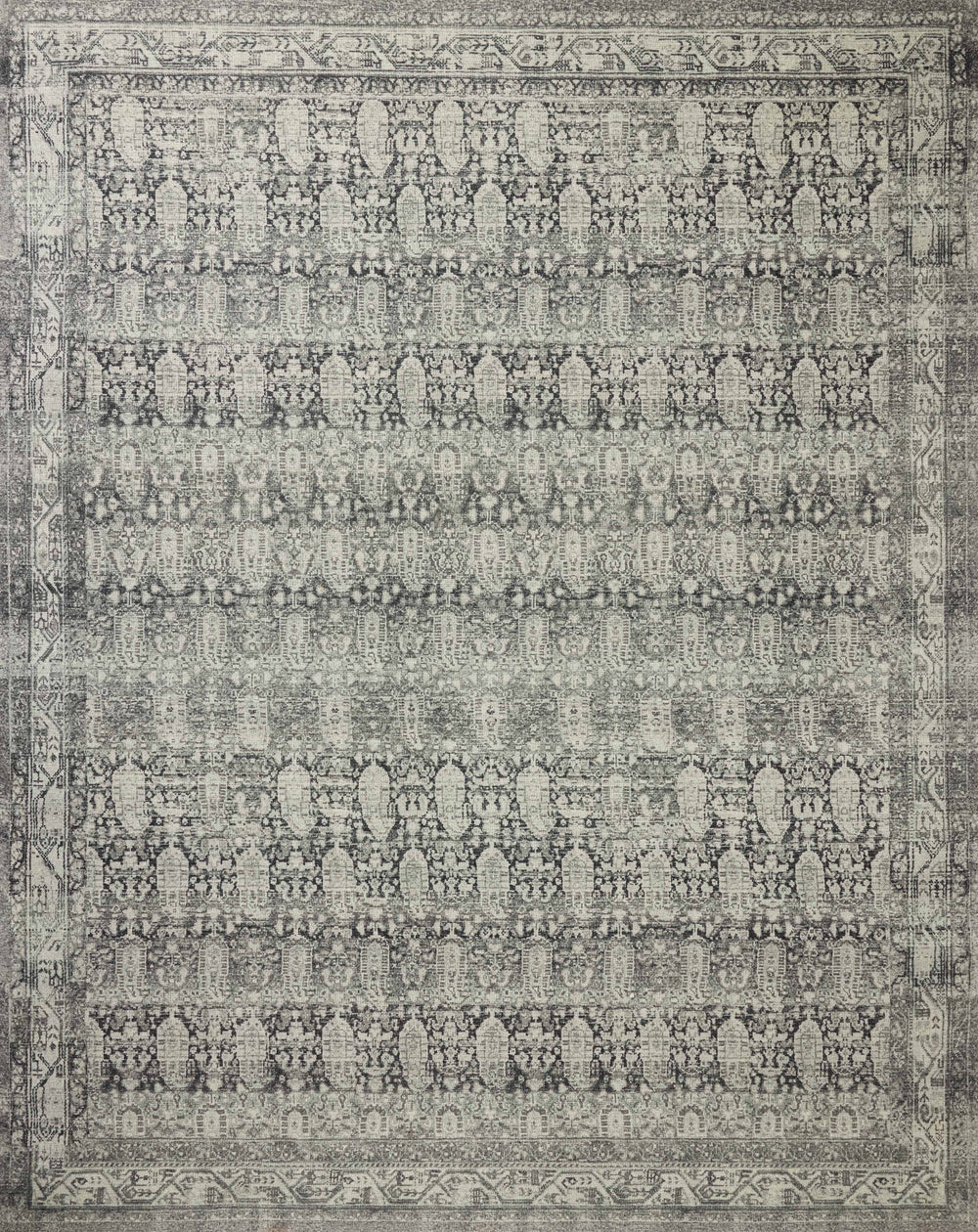 WYM-04 Wimberly Granite / Crème Tapis