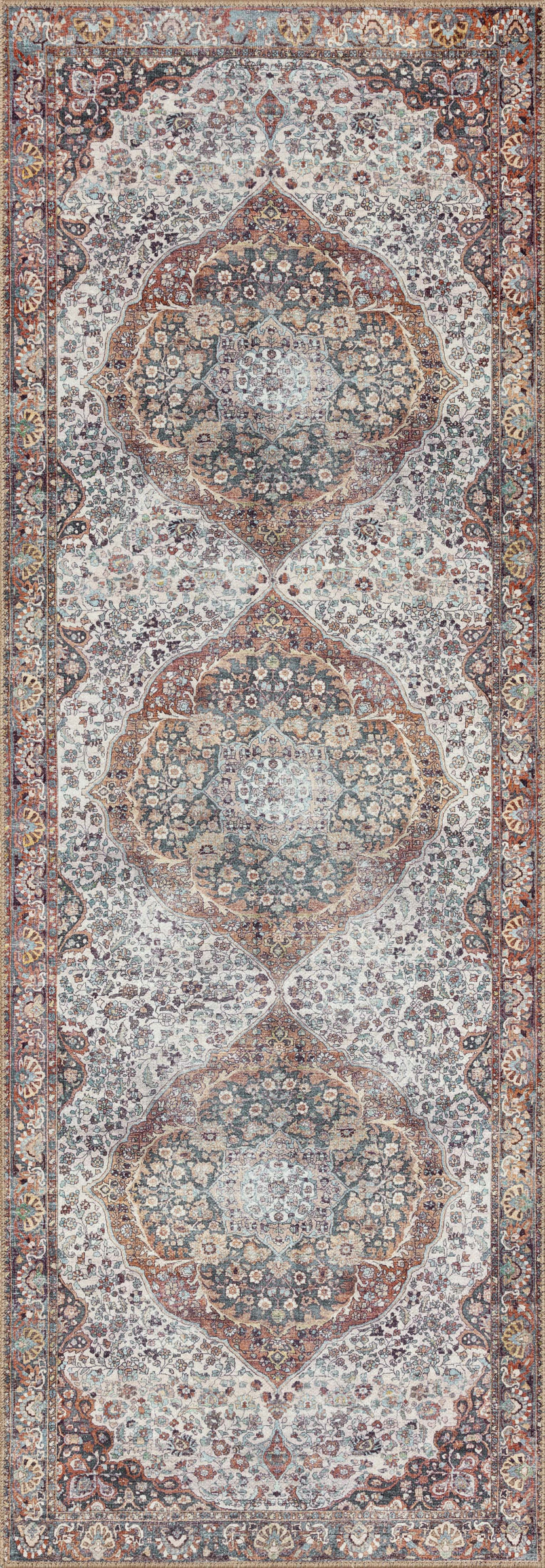 Wynter Red / Multi Rug (WYN-01)