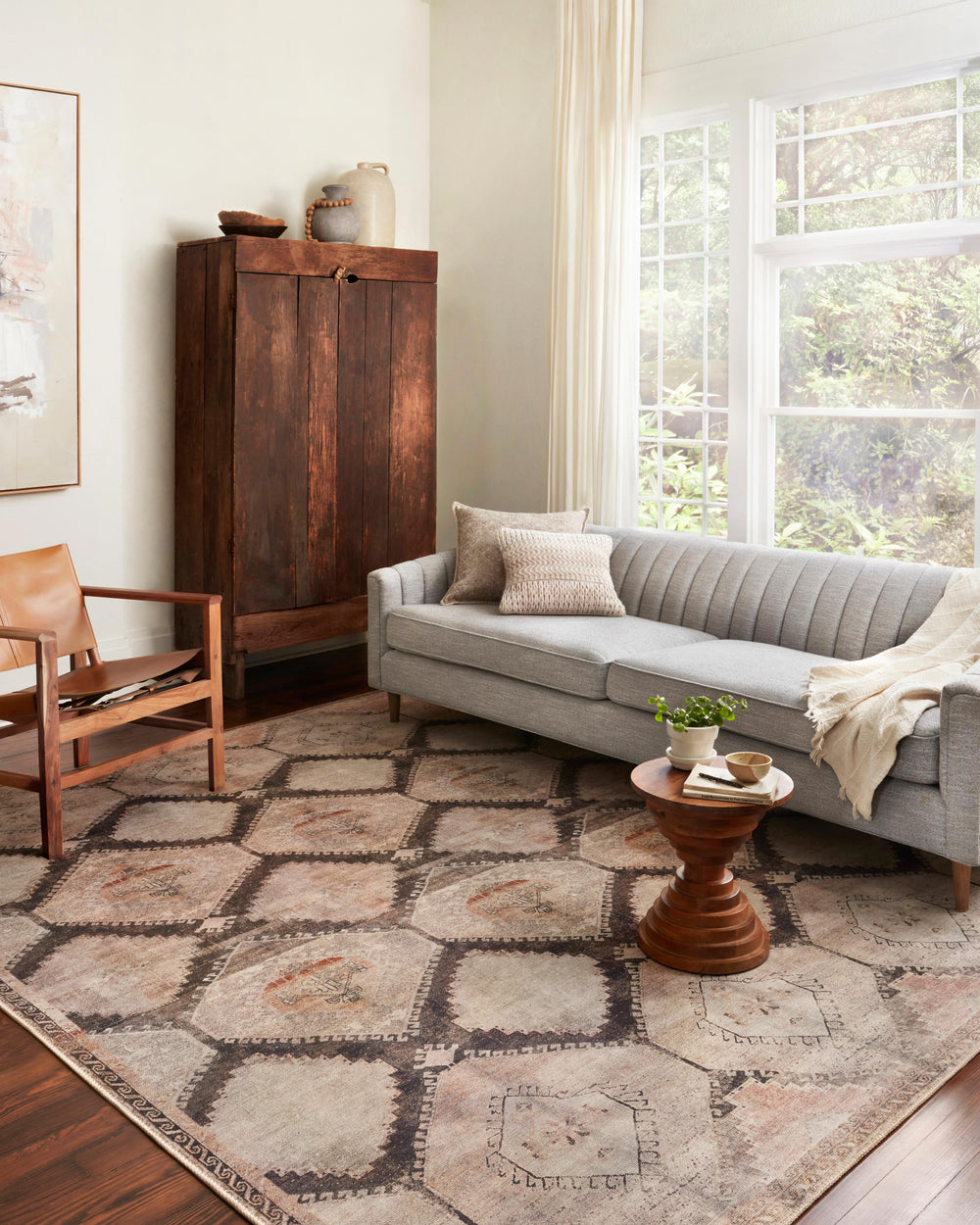 Wyn-08 wynter graphite / rougir tapis