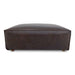 Form Ottoman Espresso  Leather
