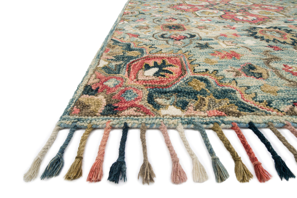 Zharah Light Blue / Multi Rug (ZR-13)