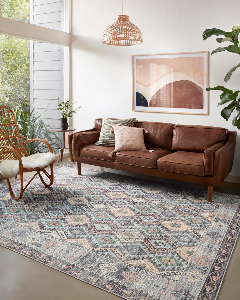 Zion Grey / Multi Rug (ZIO-01)