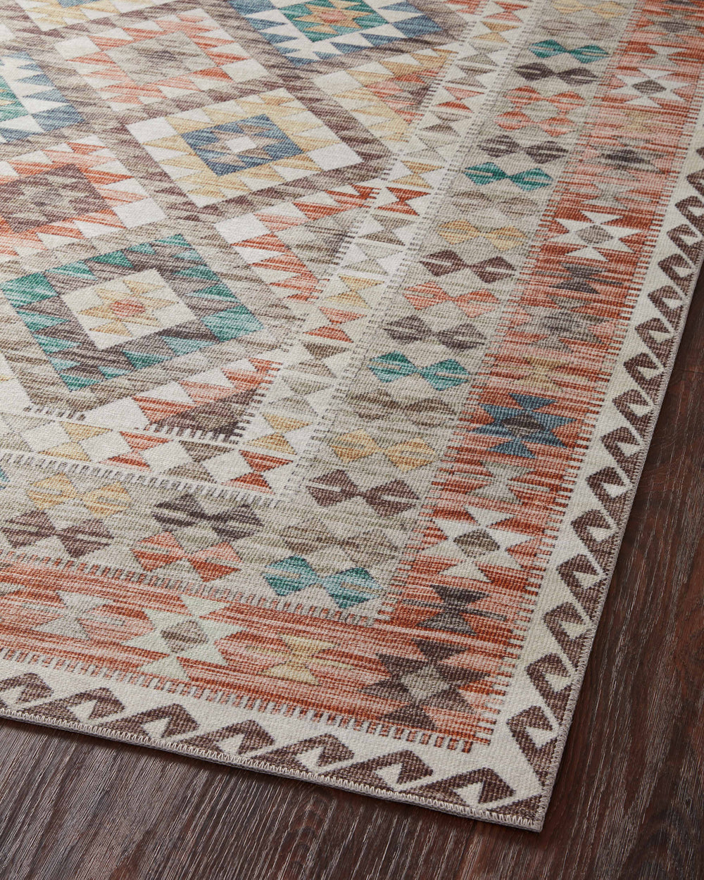 ZIO-04 Zion Ivory / Multi Rug