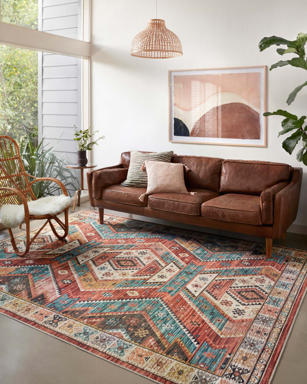 Zion Red / Multi Rug (ZIO-05)