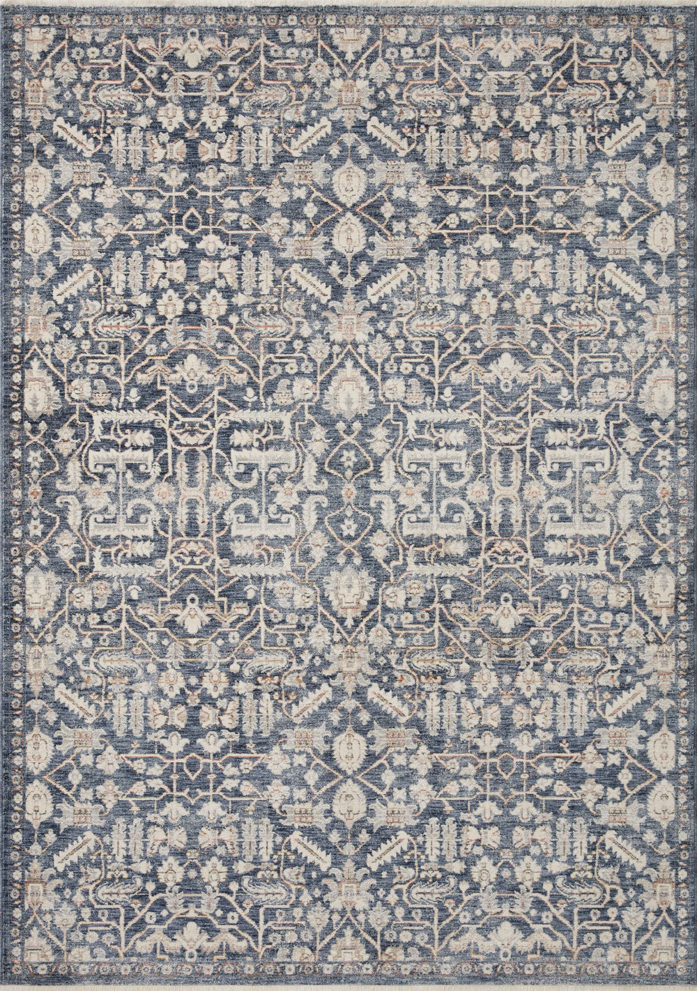 Zuma Blue / Ivory Rug (ZUM-02)