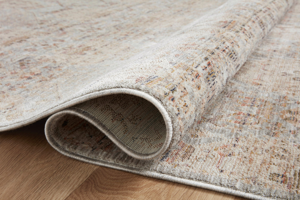 Tapis Zuma argent / multicolore (ZUM-05)