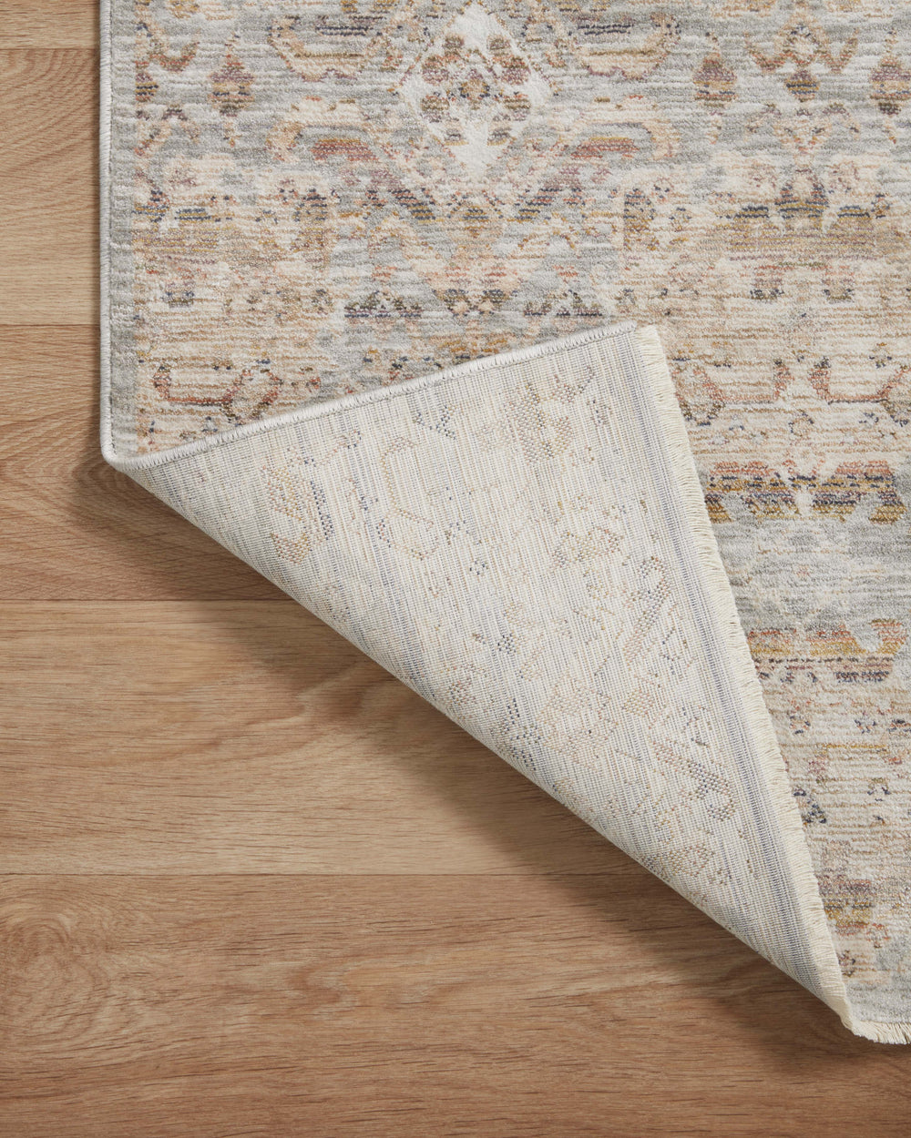 Tapis Zuma argent / multicolore (ZUM-05)