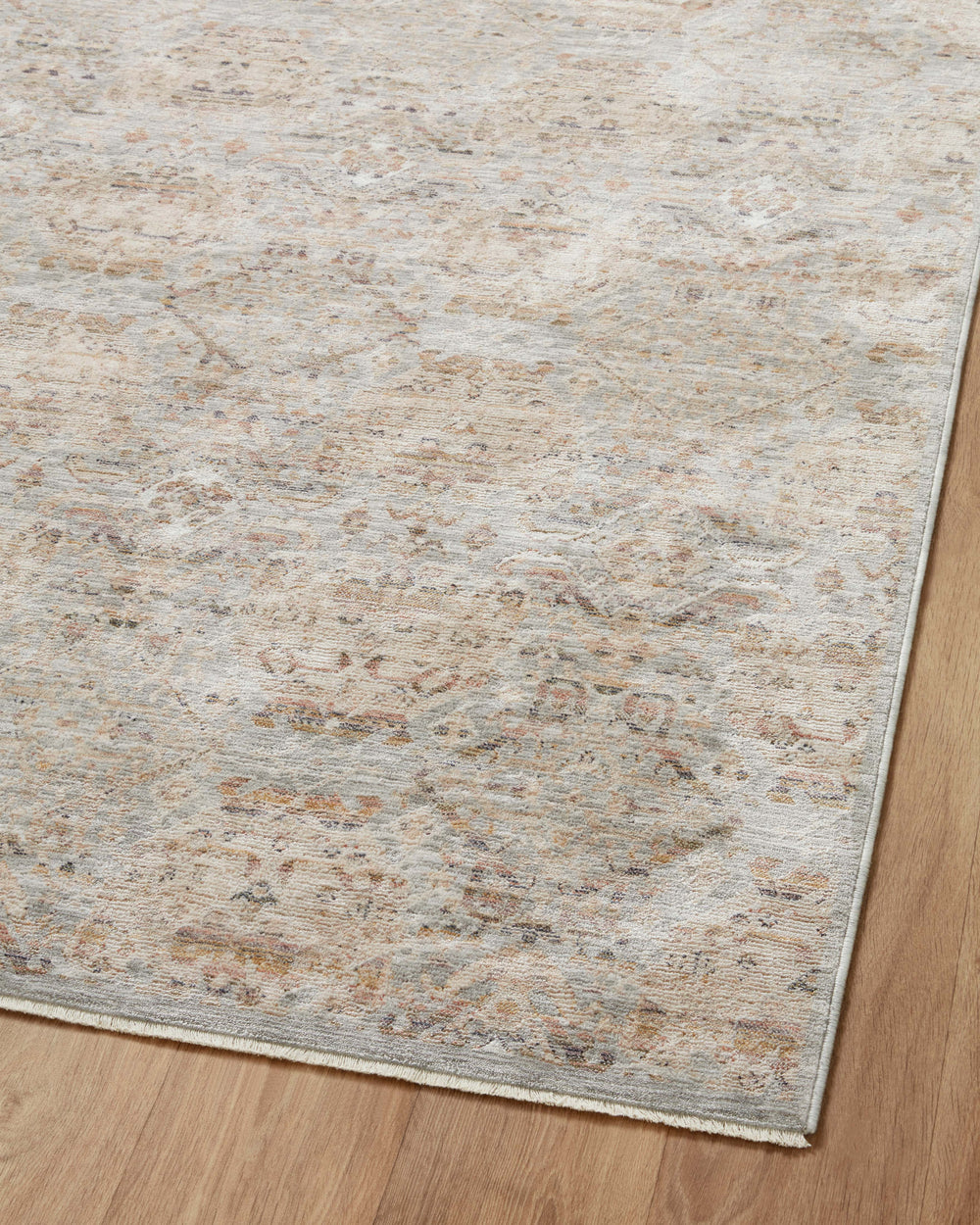 Tapis Zuma argent / multicolore (ZUM-05)