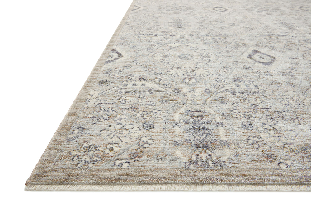 Tapis Zuma argent / ciel (ZUM-07)