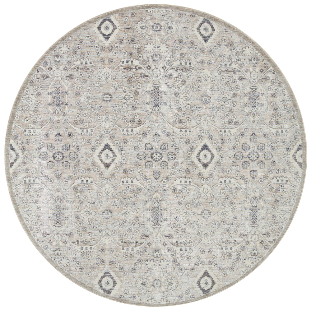 Tapis Zuma argent / ciel (ZUM-07)