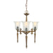 Allen 3 Arm Chandelier