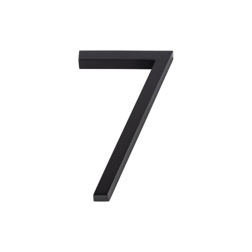 Modern Avalon 6" H House Number 7