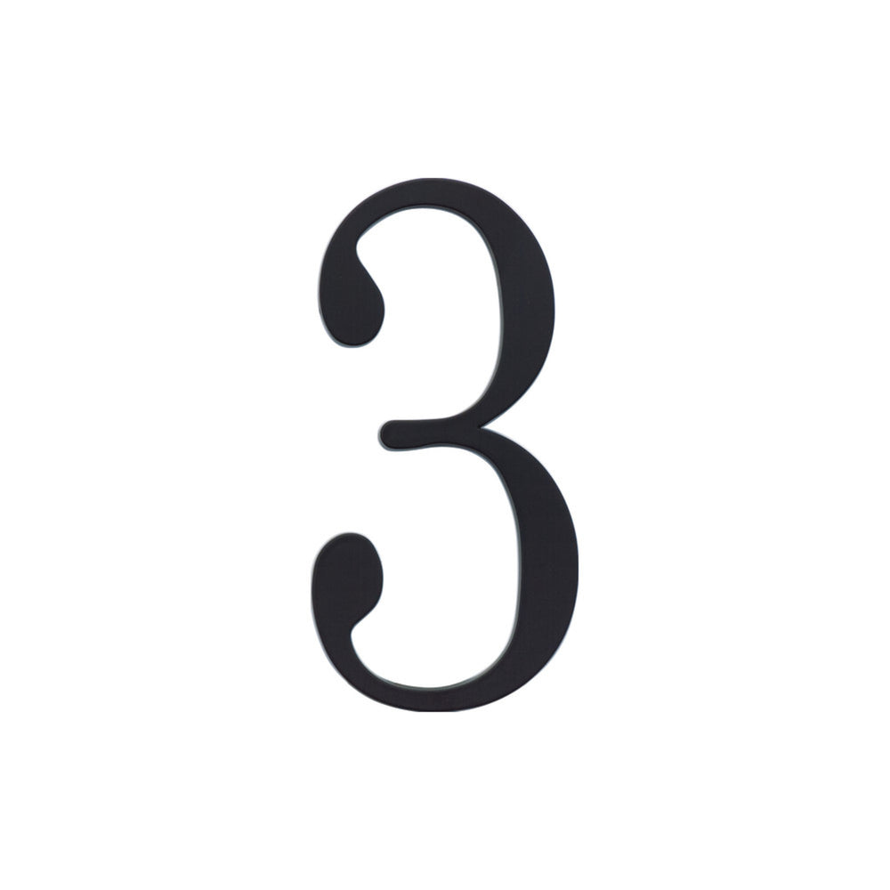 Numéro de Maison Traditionaliste 6" H 3