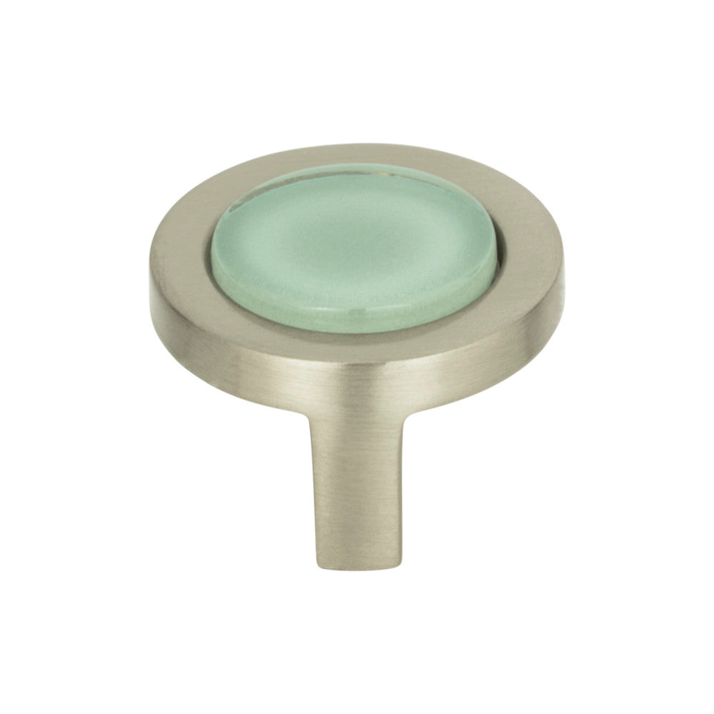 Spa Round Knob - Green