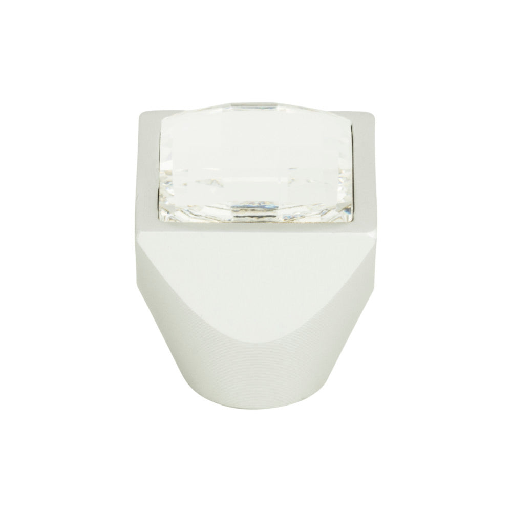 Crystal Large Square Knob