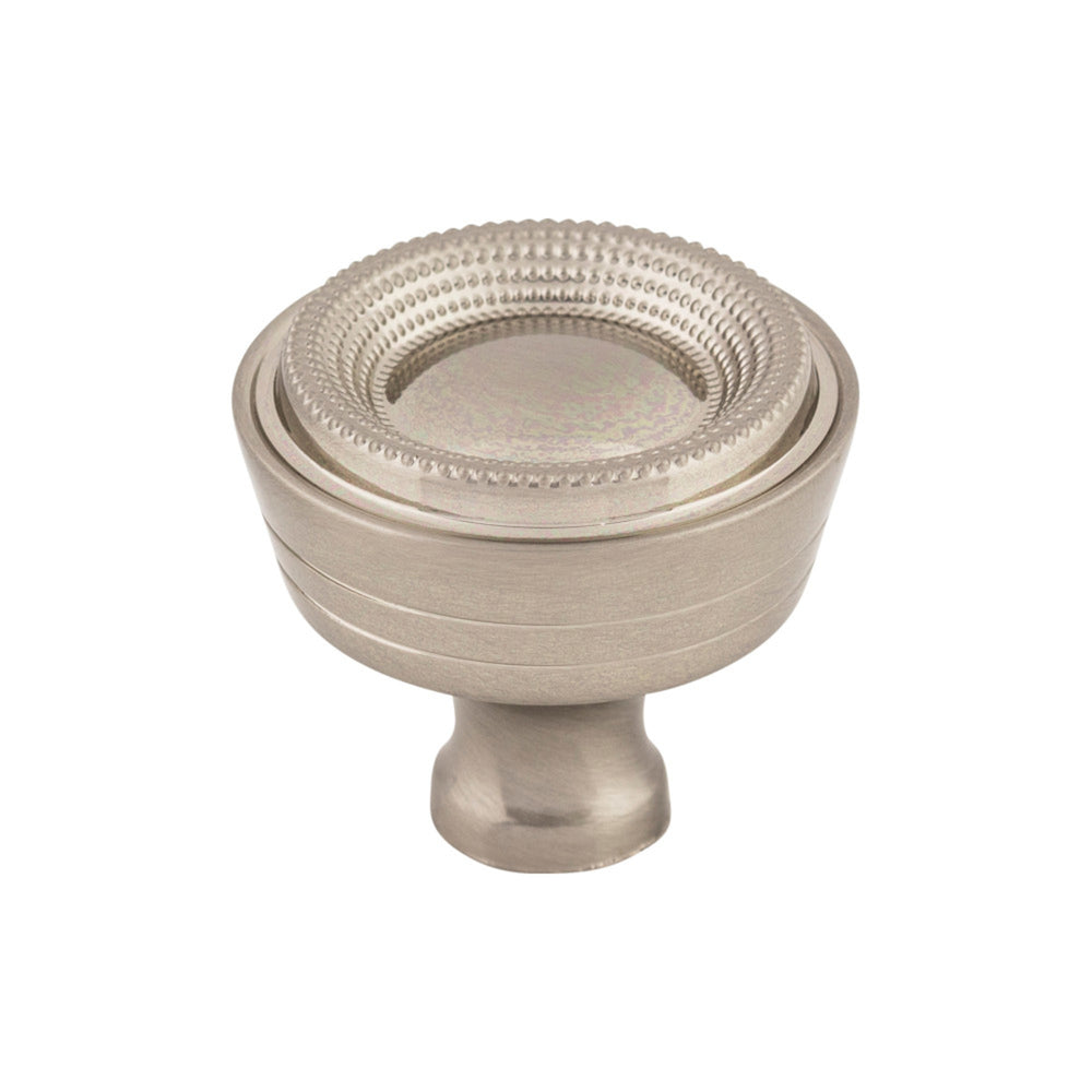 Beaded Round Knob