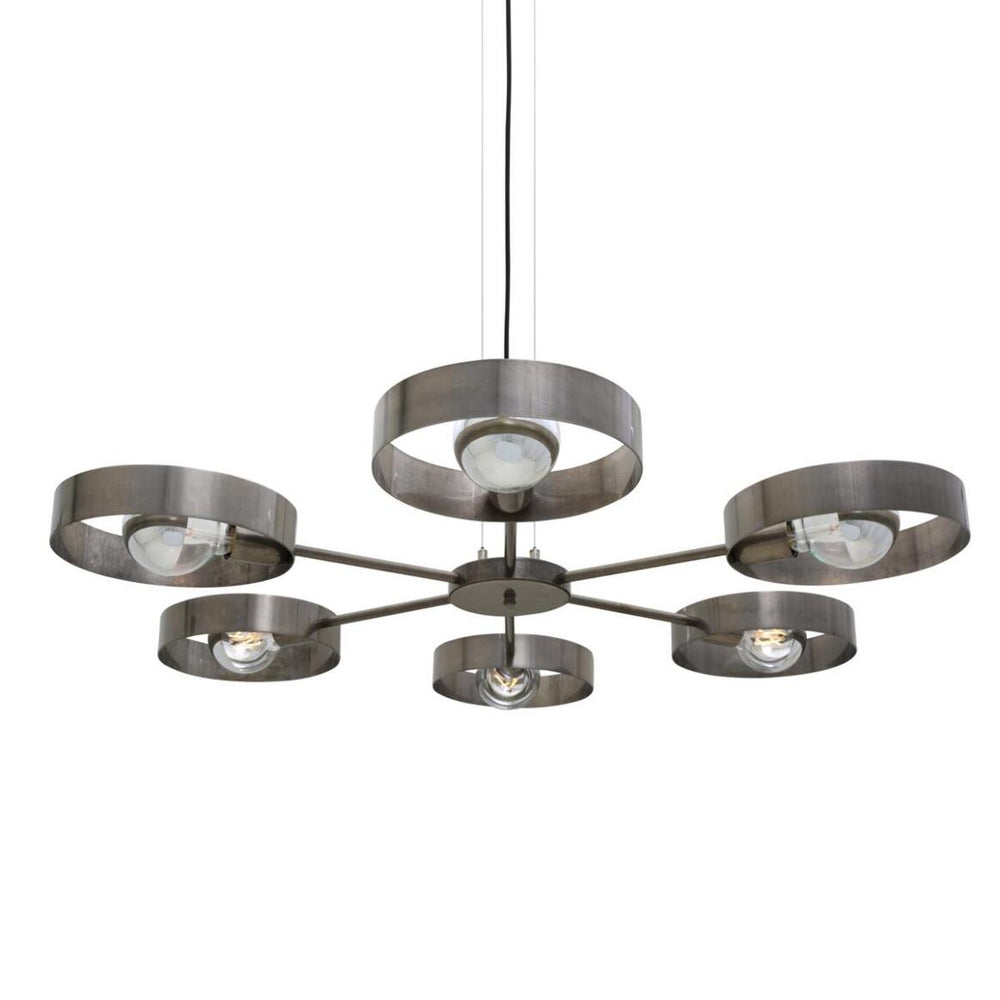 Fossa 6 Arm Chandelier