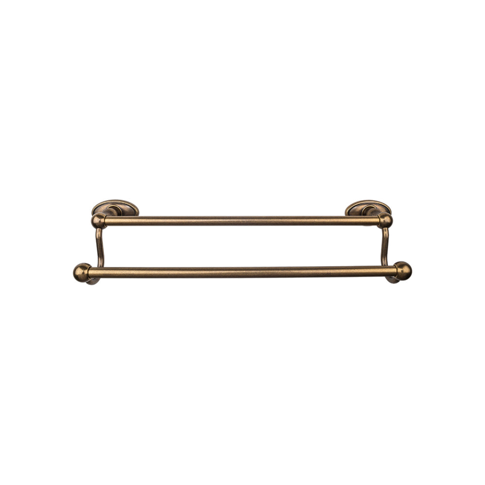 Top Bath (R) Barre porte-serviettes murale double Edwardian 26 1/2