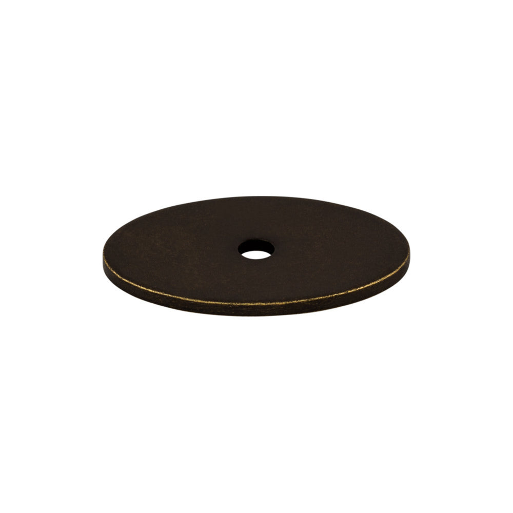 Oval Knob Backplate