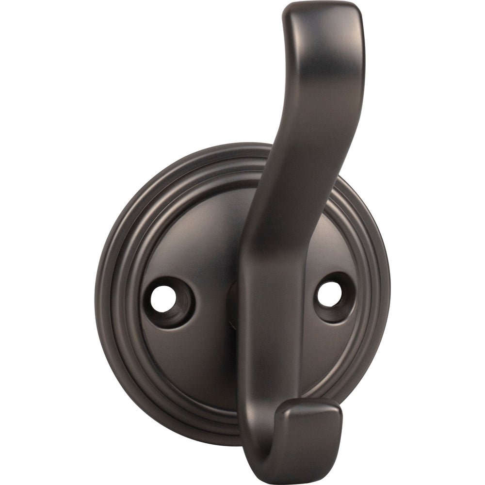 Top Knobs - Hardware - Reeded Hook - Brushed Satin Nickel - Union Lighting Luminaires Décor