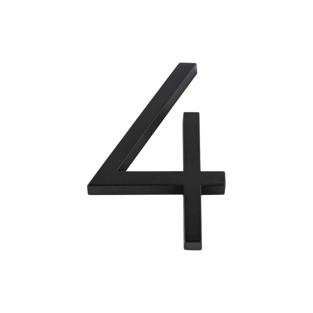 Modern Avalon 6" H House Number 4