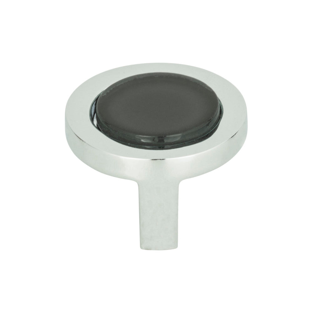 Spa Round Knob - Black
