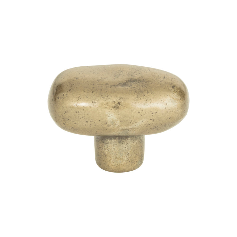 Bouton ovale vieilli