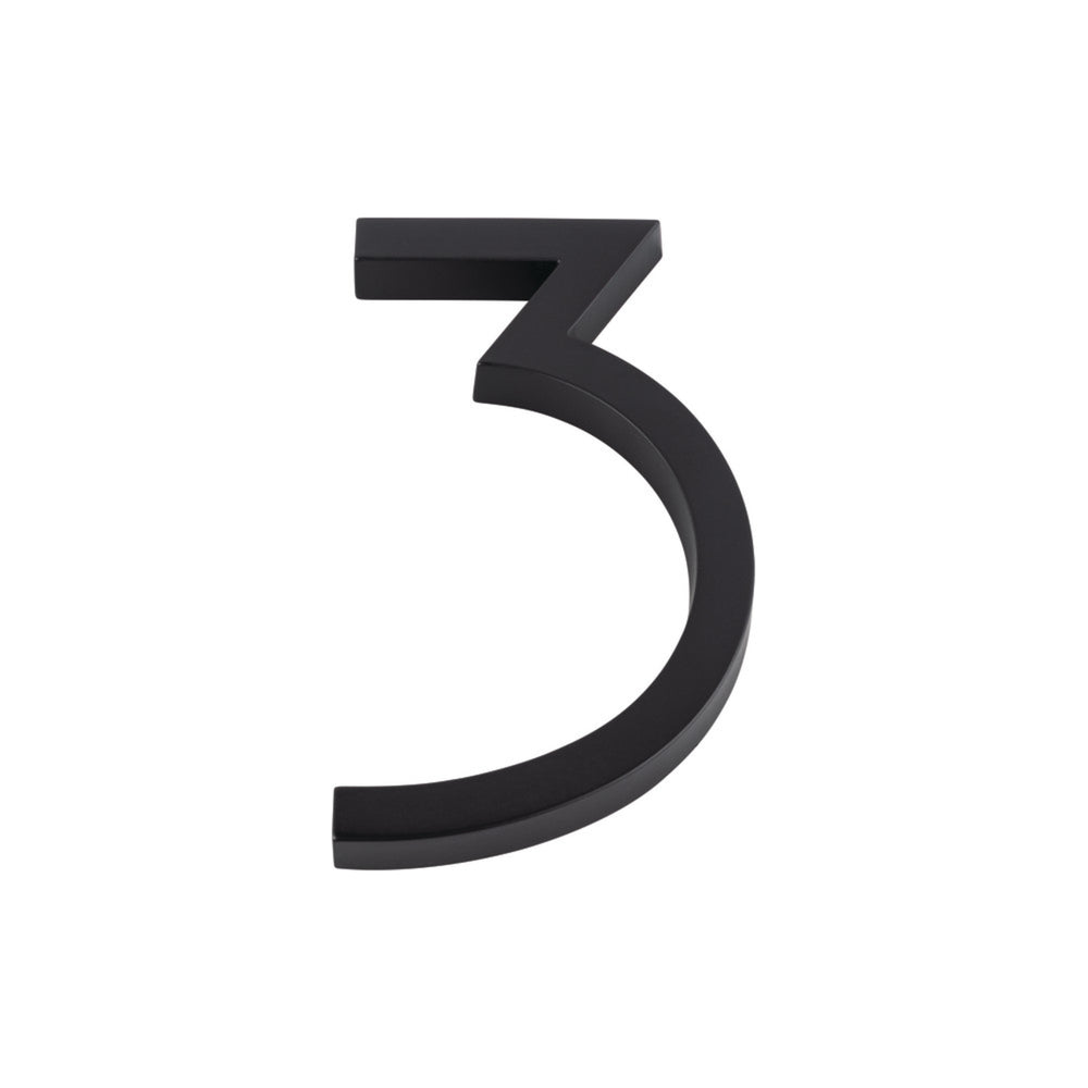 Modern Avalon 6" H House Number 3