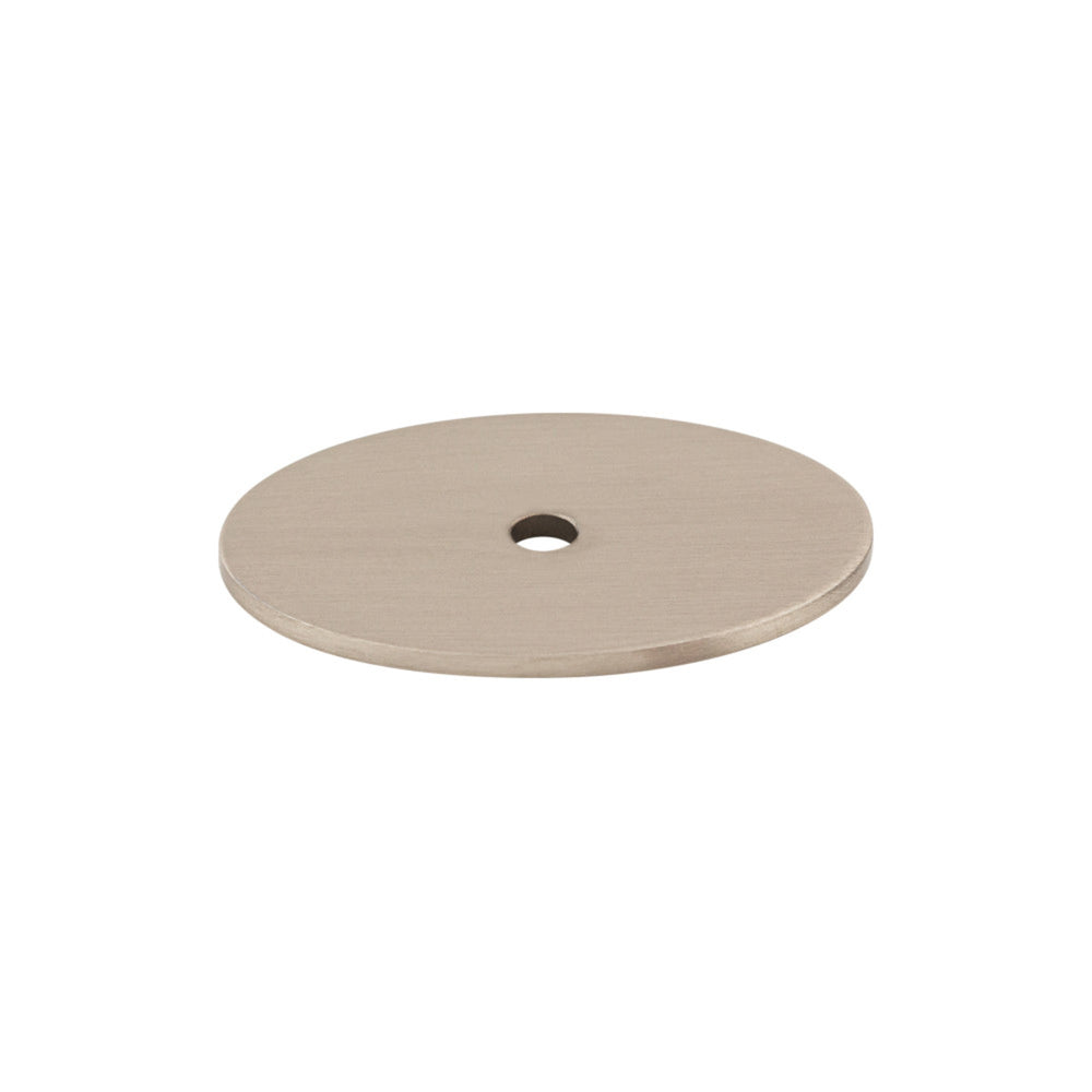 Oval Knob Backplate