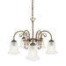 Medan 5 Arm Chandelier