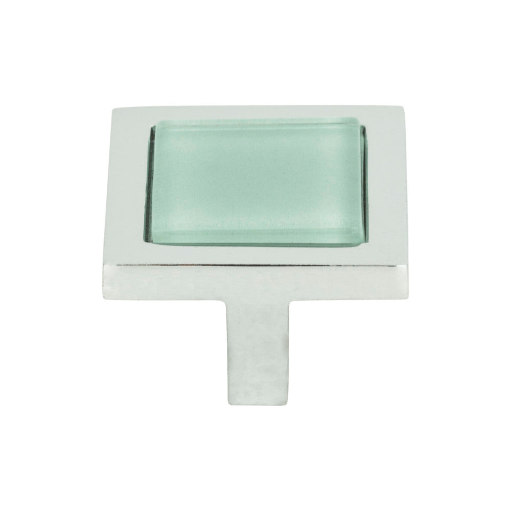 Spa Square Knob - Green