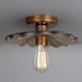 Kapok Ceiling Light - Black Clay