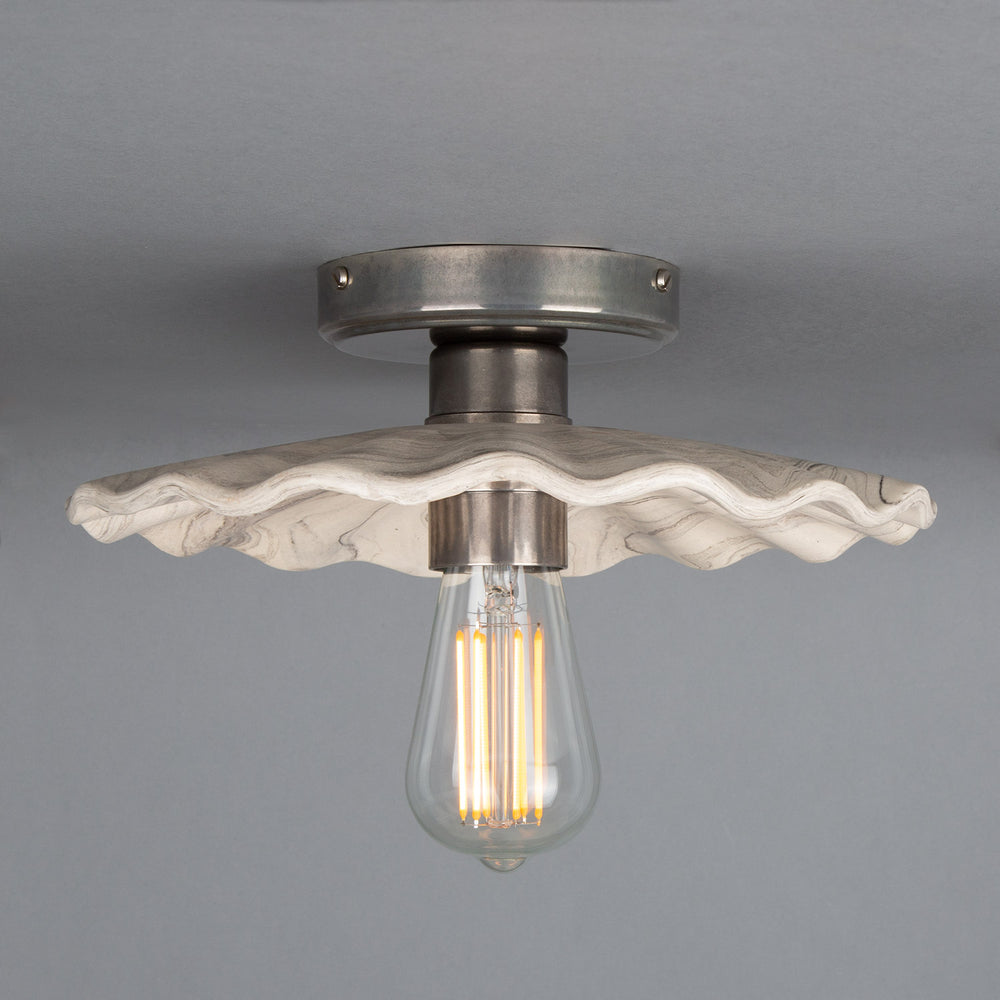 Kapok Ceiling Light - Marbled