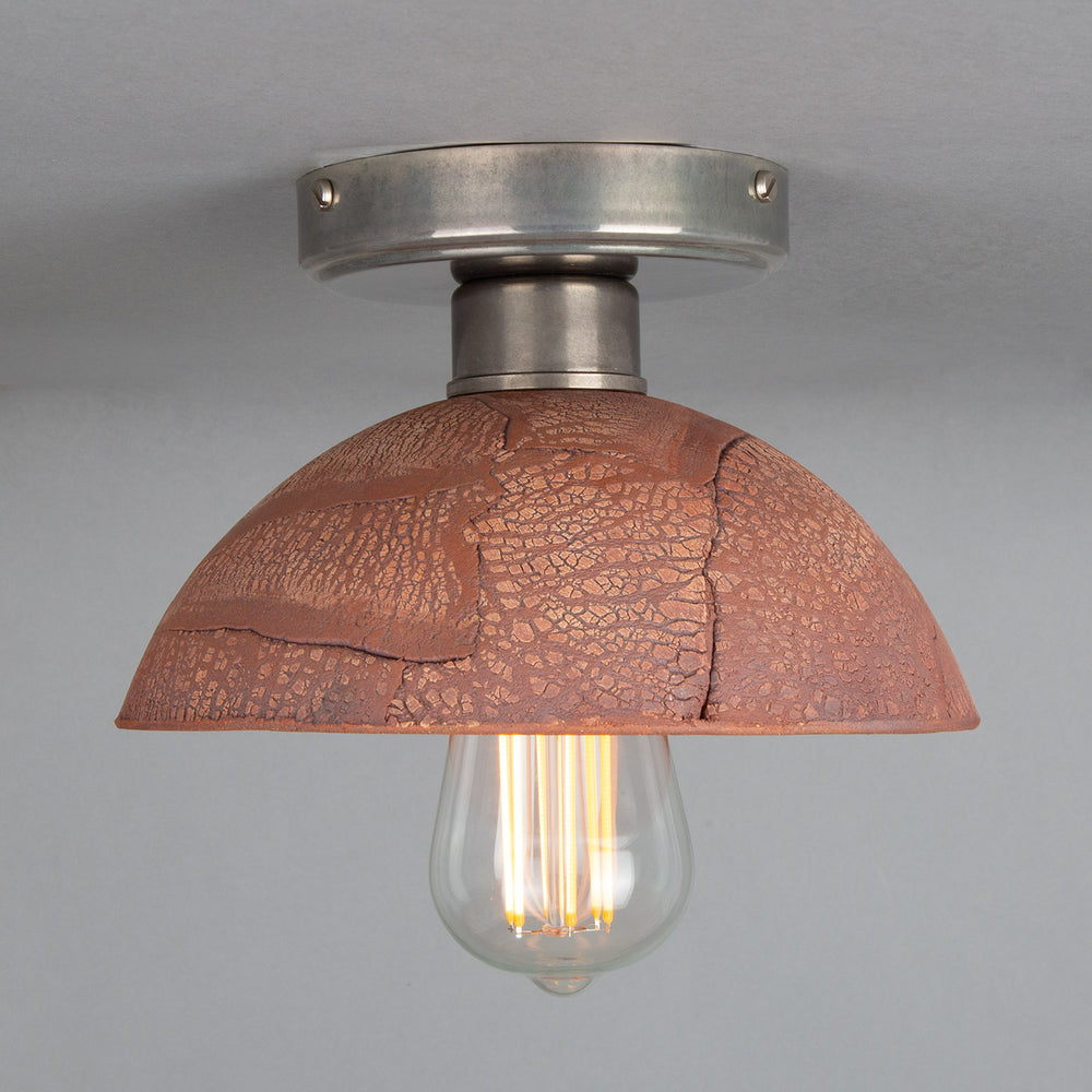 Kauri Ceiling Light - Red Iron