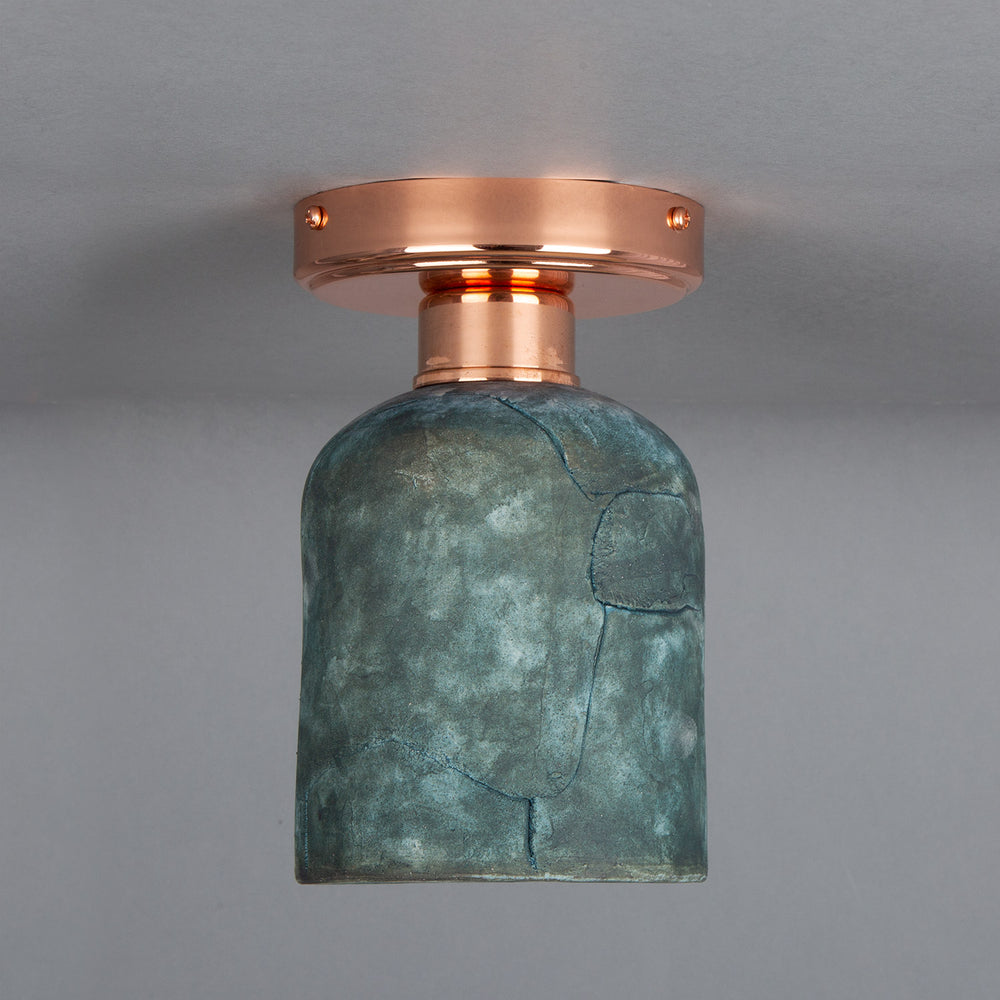Plafond osier - terre bleue