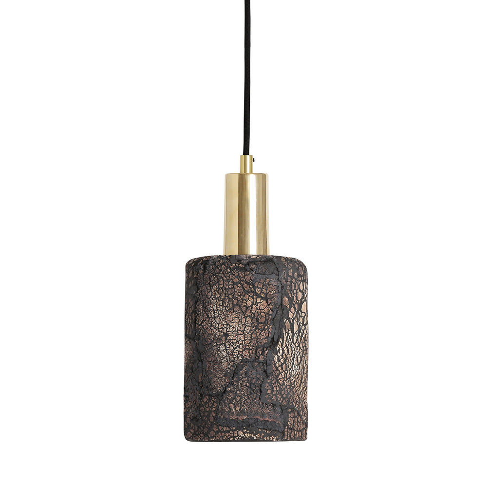 Senna Pendant - Argile noire