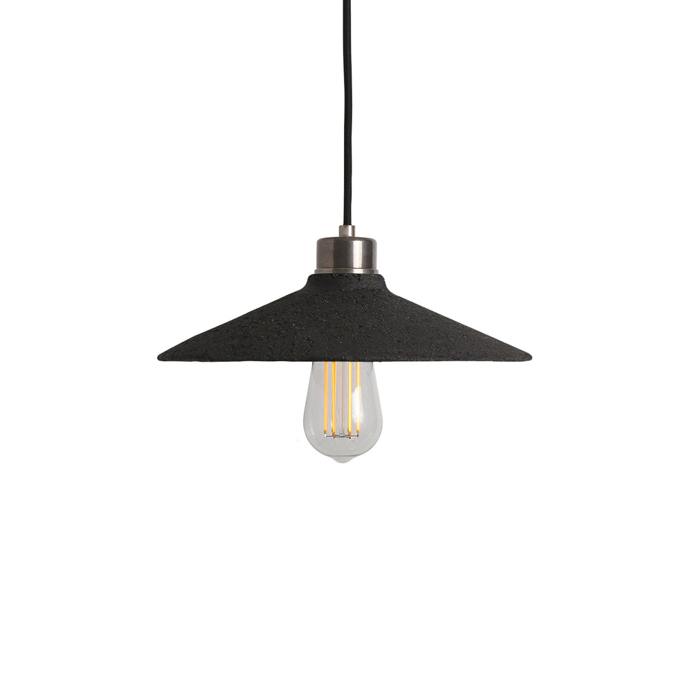 Pyrus Pendant - Black Clay