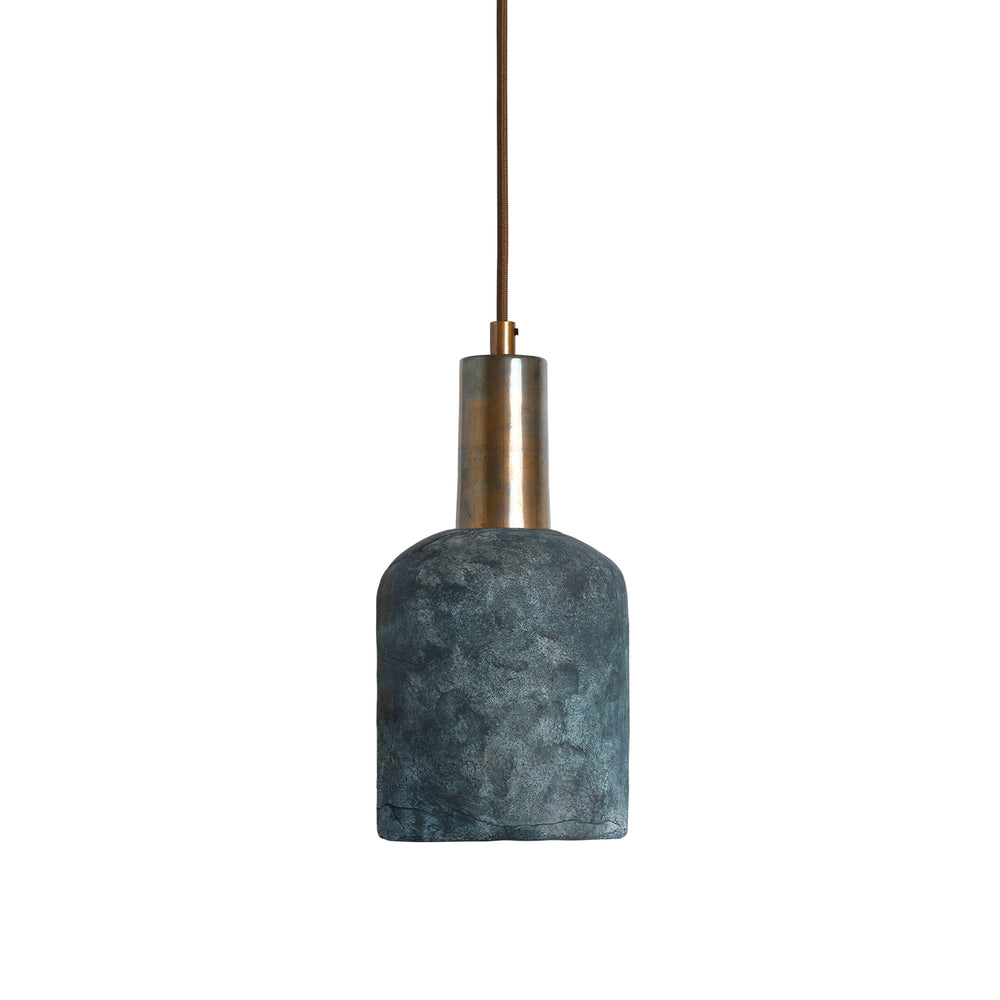 Pendant osier - Terre bleue