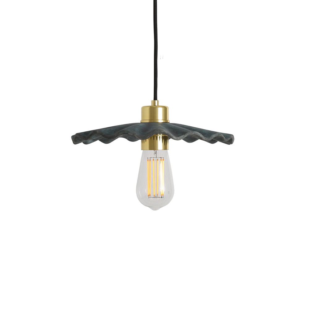 Kapok Pendant - Blue Earth