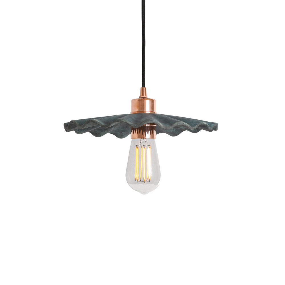 Kapok Pendant - Blue Earth
