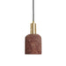 Osier Pendant - Red Iron