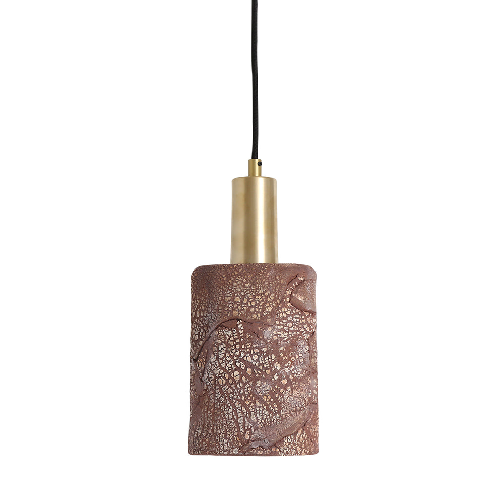 Senna Pendant - Red Iron