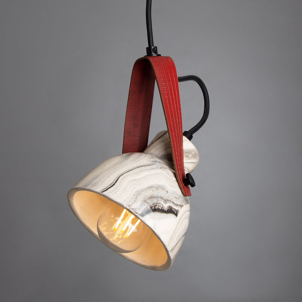 Pera Pendant- Marbled