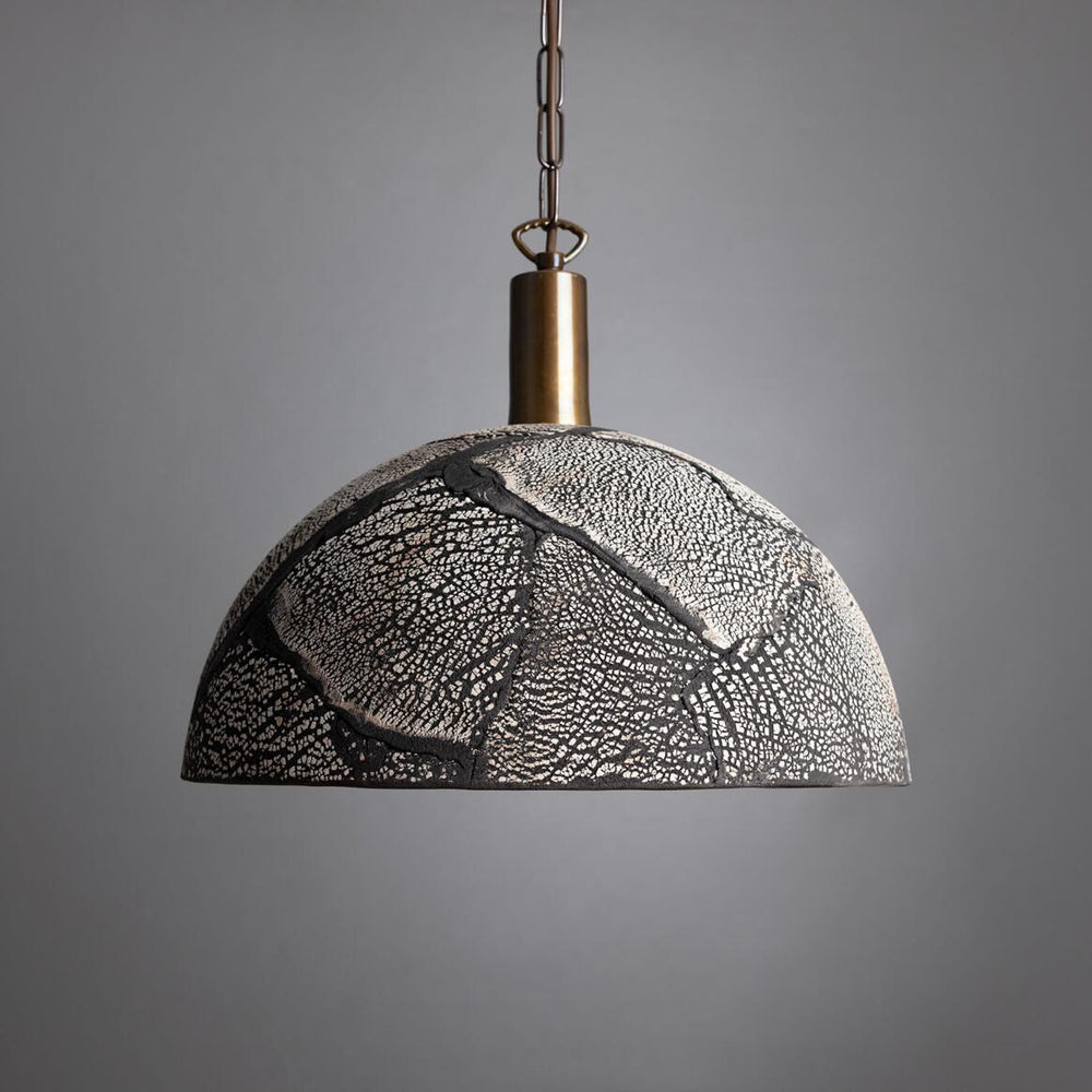 Kauri Pendant 37cm - Black Clay