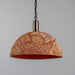 Kauri Pendant 37cm - Red Iron