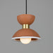 Nakaii Pendant Terracotta&White