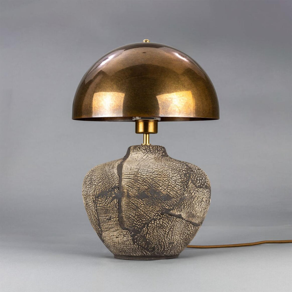 Lawson Table lamp - Black Clay